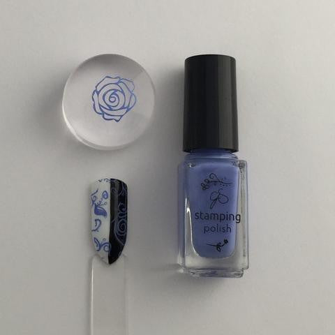 #025 Perry-Wink-le | Clear Jelly Stamping Polish