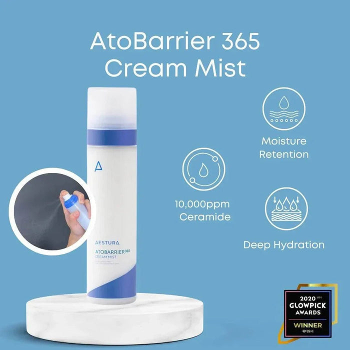 Aestura Atobarrier 365 Cream Mist 120ml بخاخ كريمي من إيستورا أتوباريير 365 - Princess Cosmetics Qatar