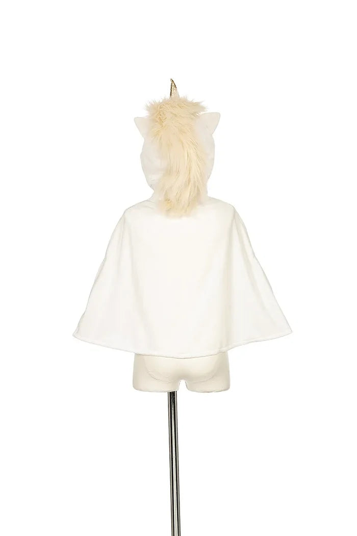 Souza - Dress Up Kit - Unicorn Baby Cape - Off White - Back