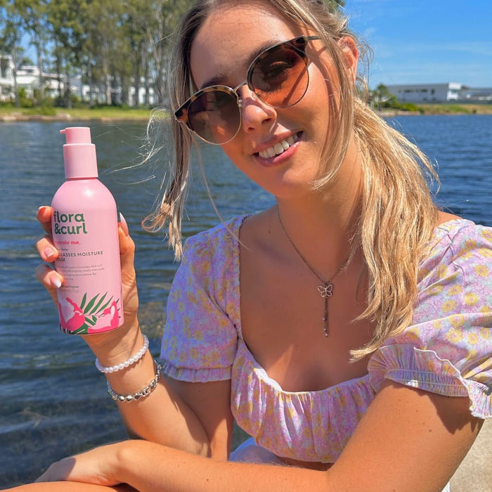 Flora & Curl Rose Water Molasses Moisture Mask