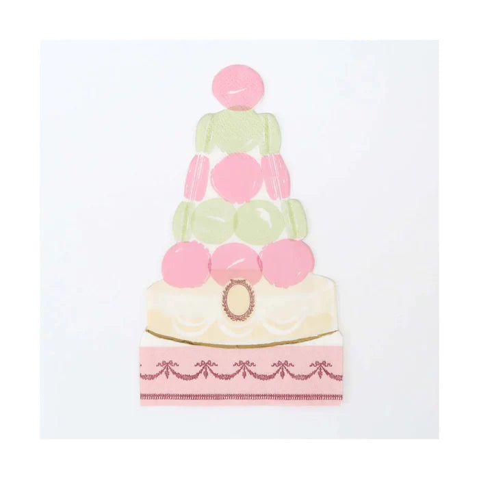 Ladurée Paris Macaron Pyramid Napkins