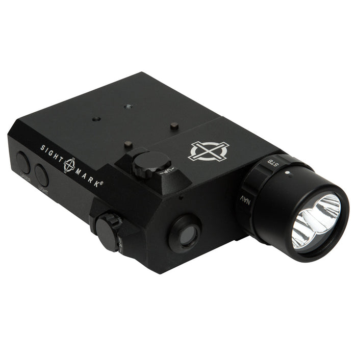 Black: LoPro Combo Light and Green Laser Sight