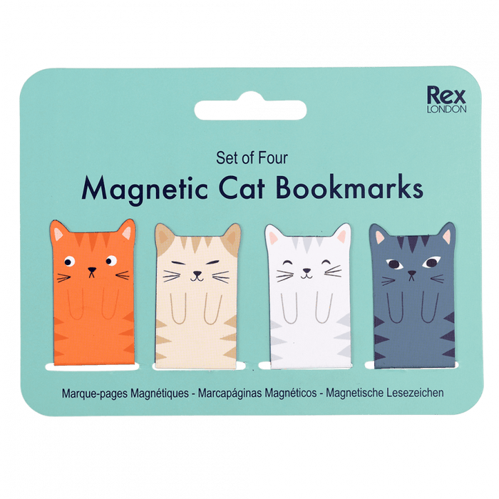 Magnetic Cat Bookmarks