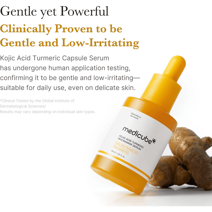Medicube Kojic Acid Turmeric Niacinamide Serum 30ml - Beauty Tribe
