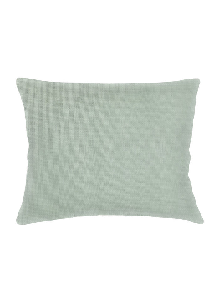 So Soft Linen Sage Green Dutch Euro Pillow 28x36-Down Alternative Fringe
