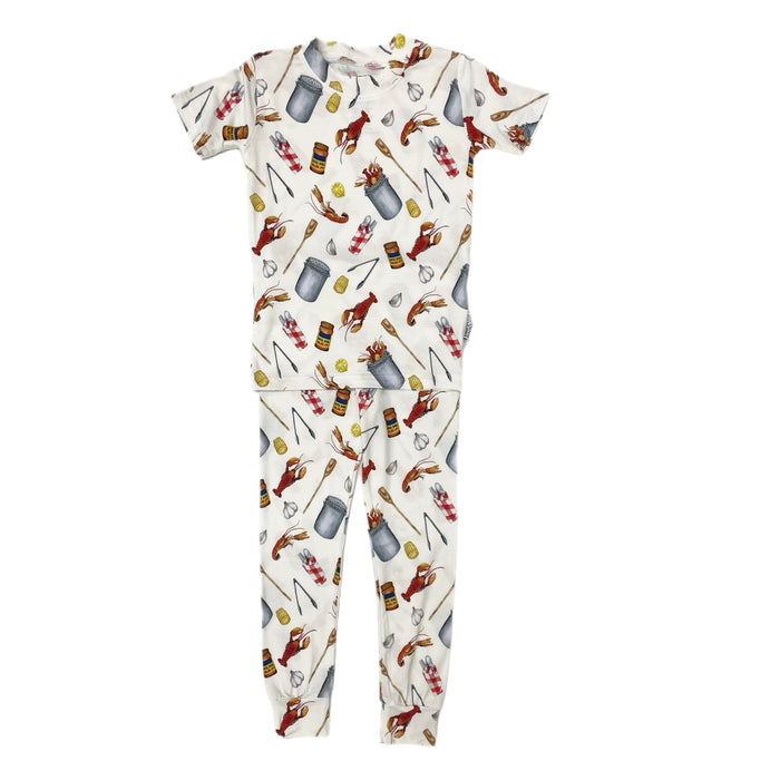 Southern Slumber Crawfish Boil 2 pc. Bamboo PJ Set