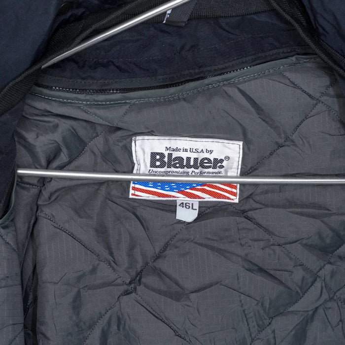 US Made Blauer Black Linerd Duty Jacket - 46L, XLarge - Army & Outdoors - Field Jackets