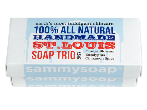 100% All Natural Handmade Soap Three Pack Gift Box