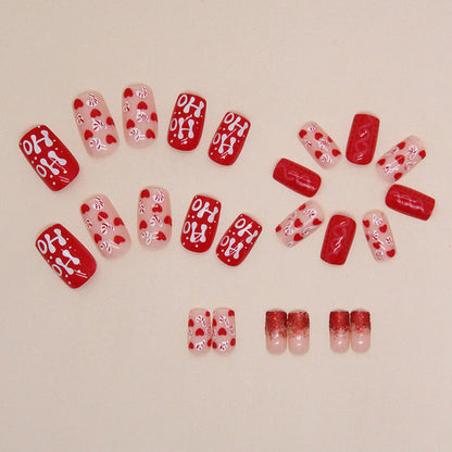 12 sizes/24 pcs press on nail