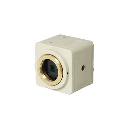 1/3 inch BNC CCD Color Microscope Camera 470 TV Lines, SKU AC20121112, three quarter front view