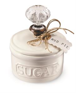 2-piece set. Ceramic sugar bowl