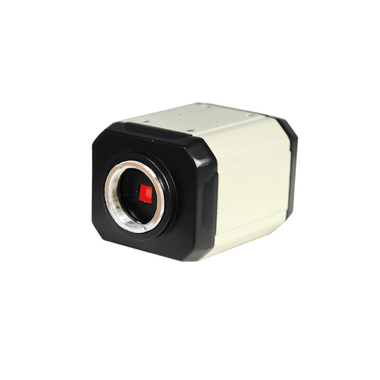 2MP USB VGA AV CMOS Color Digital Microscope Camera + HD Video 15fps, SKU DC43911121, three quarter front view