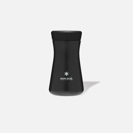 350ml Tsuzumi Bottle in Black from Snow Peak blues store www.bluesstore.co