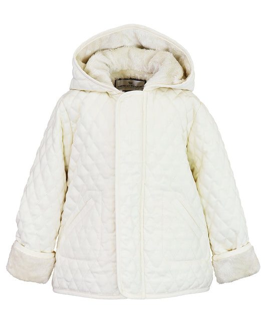 American Widgeon Quilted Barn Jacket-Vanilla