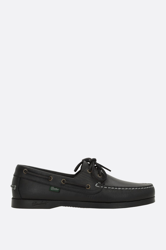 Barth boat shoes in smooth leather