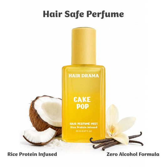 Hair safe perfume mist with rice protein infused and zero alcohol formula