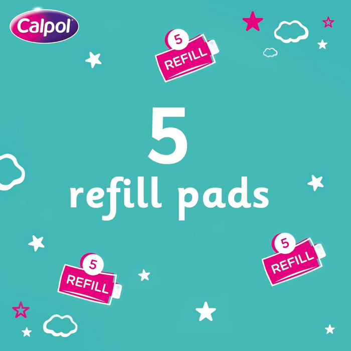 Calpol Vapour Plug Refill Pads Lavender & Chamomile 3+ Months, Pack of 5 (T)