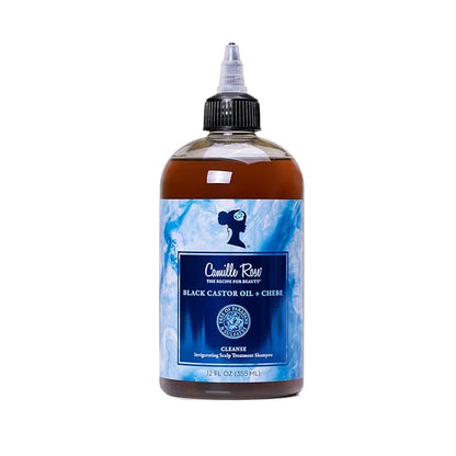 CAMILLE ROSE Black Castor Oil + Chebe Invigorating Scalp Treatment Shampoo (12oz)
