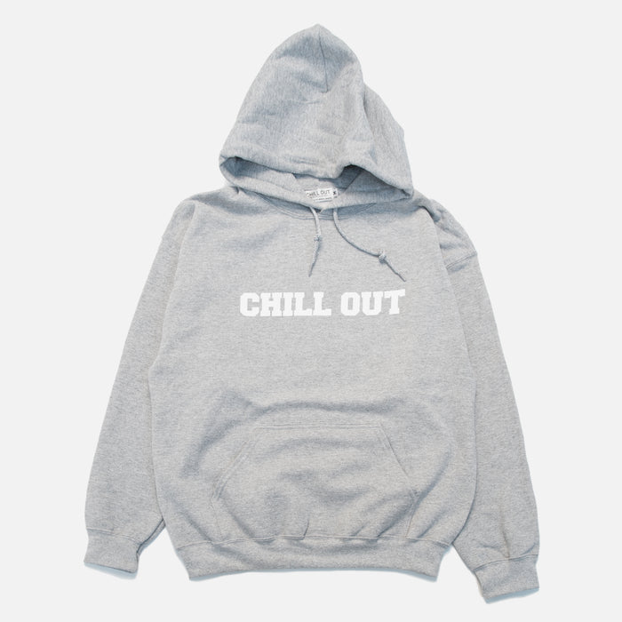 Chill Out Logo Hoodie - Heather Grey