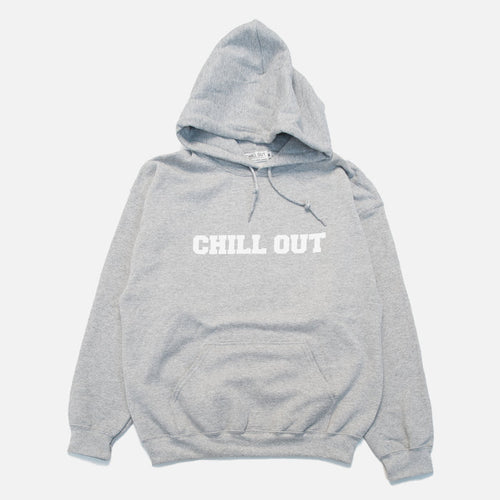 Chill Out Logo Hoodie - Heather Grey