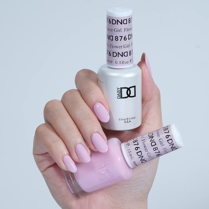 DND Gel Nail Polish Duo 876 - Flower Girl