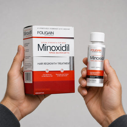 FOLIGAIN® Minoxidil 5% Hair Regrowth Treatment For Men One Month Supply