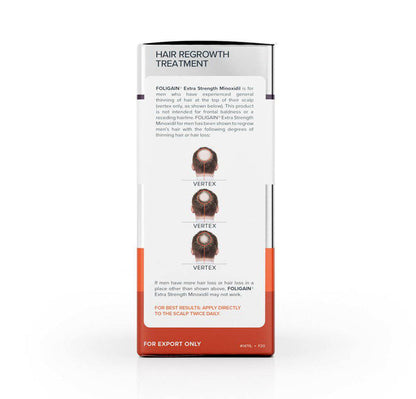 FOLIGAIN Minoxidil 5% Hair Regrowth Treatment For Men - Foligain US