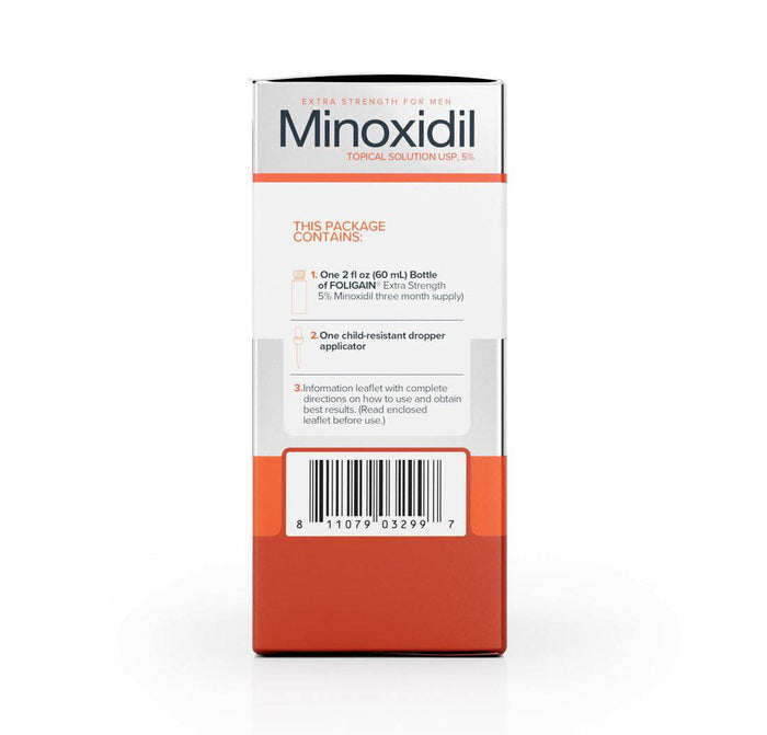 FOLIGAIN Minoxidil 5% Hair Regrowth Treatment For Men - Foligain US
