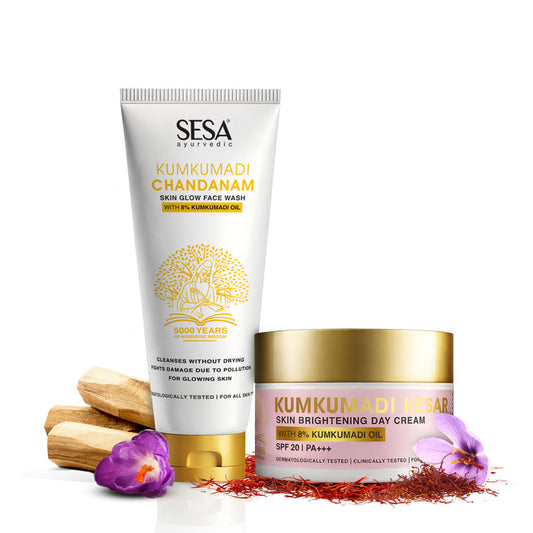 Glow Skin Routine - Face Wash + Day Cream