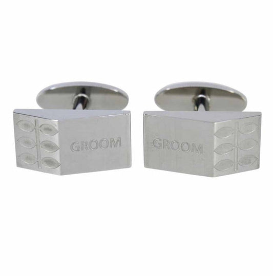 "Groom" Cufflinks - Franklins