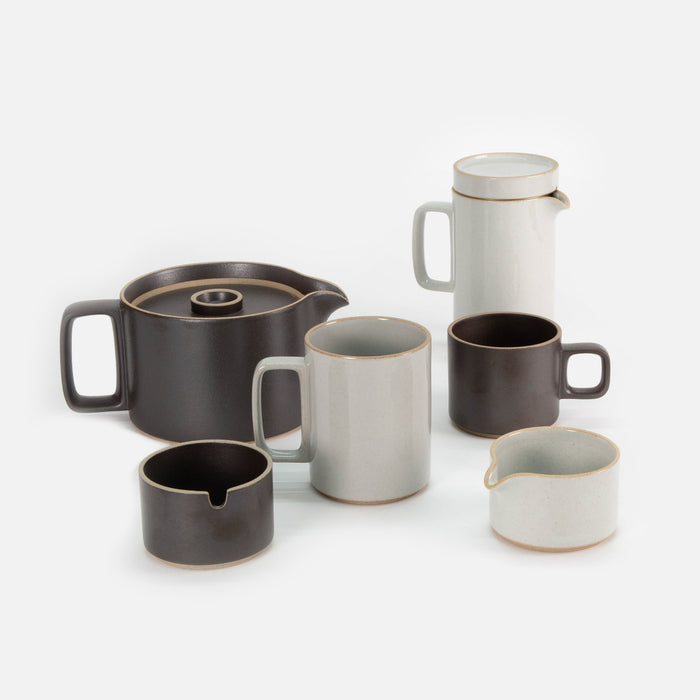 Hasami Tea Pot in Glossy Grey blues store www.bluesstore.co