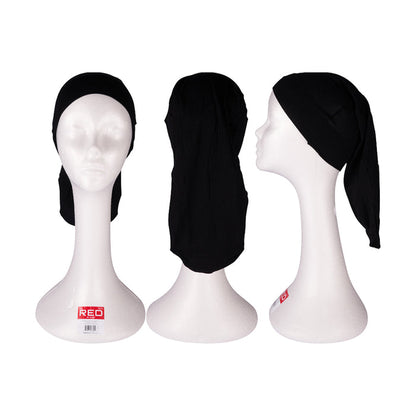 #Hds04 Dreadlock Stocking Cap [Jumbo] [Black]