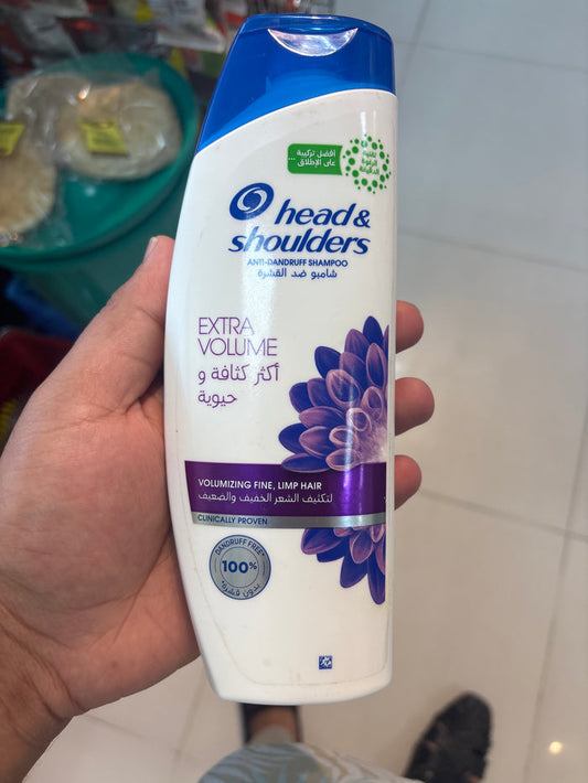 Head and shoulders shampoo 400ml