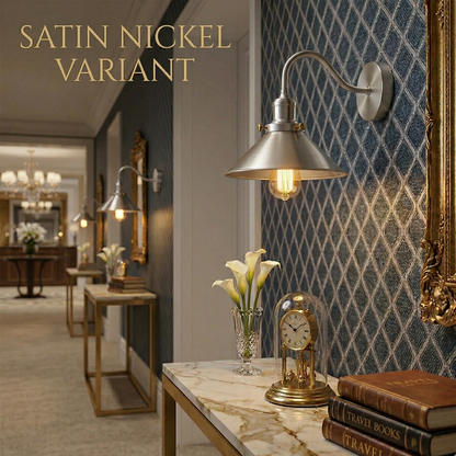 Satin Nickel / With Bulb