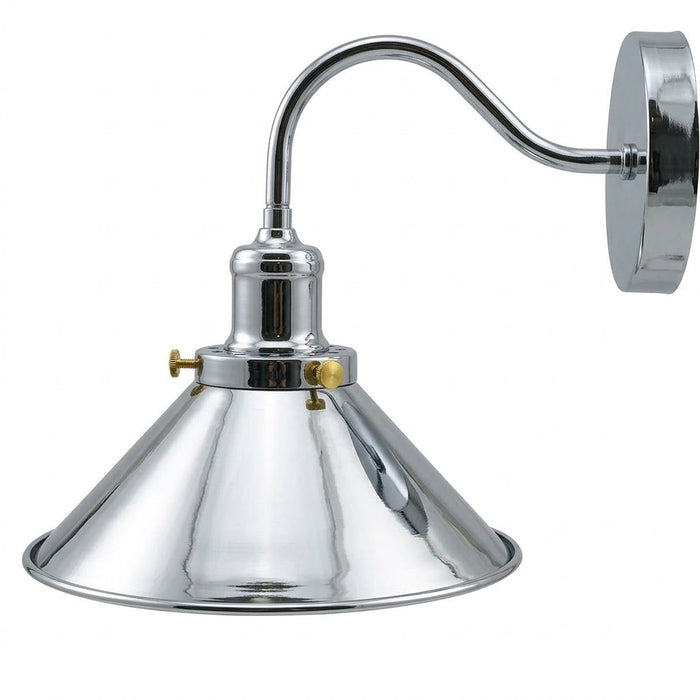 Industrial Swan Neck Wall Sconce Fixed Arm E27 Professional Metal~1196