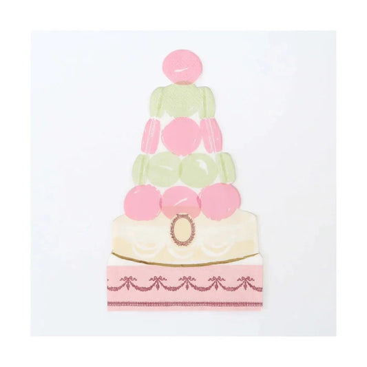 Ladurée Paris Macaron Pyramid Napkins