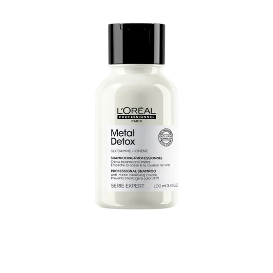 L'Oreal Serie Expert Metal Detox Anti-Metal Cleansing Cream Shampoo TRAVEL 100ml