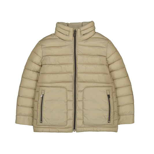 Mayoral Lightweight Padded Coat-Cashew