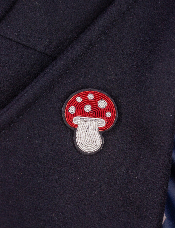 Mushroom Hand made Brooch