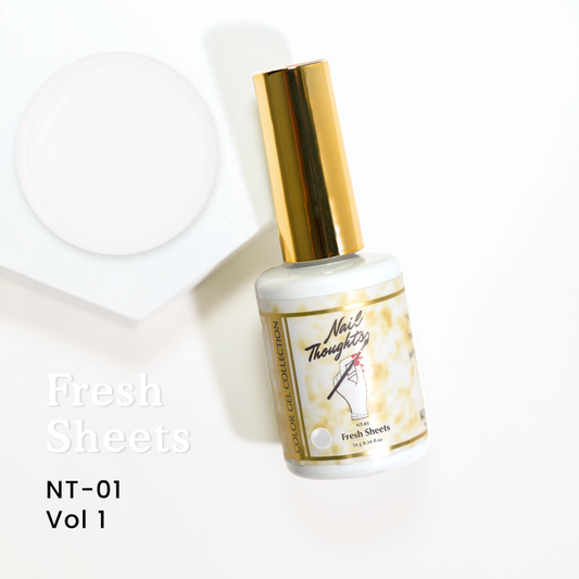 Nail Thoughts Gel Color - NT-01 Fresh Sheets