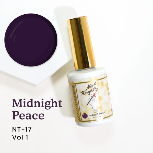Nail Thoughts Gel Color - NT-17 Midnight Peace