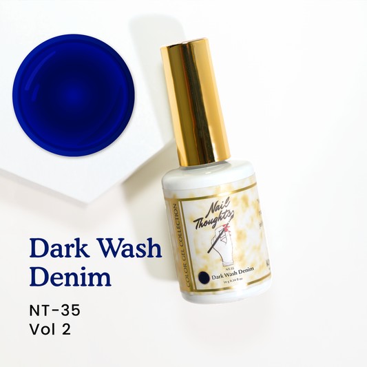 Nail Thoughts Gel Color - NT-35 Dark Wash Denim