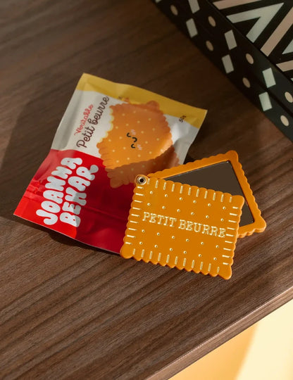 Petit beurre biscuit pocket mirror