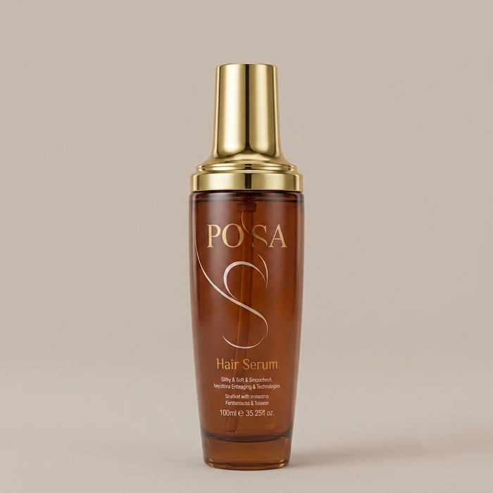 POSA 30 Seconds Rescue Argan Hair Oil Serum bottle for dry, damaged, frizzy hair
