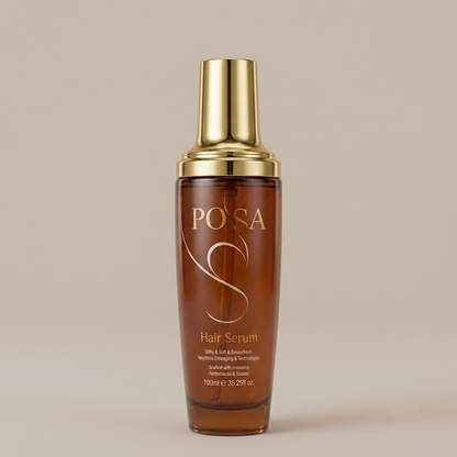 POSA 30 Seconds Rescue Argan Hair Oil Serum bottle for dry, damaged, frizzy hair