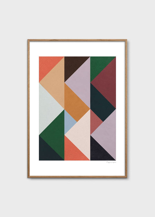 Rhythm of Triangles by Berit Mogensen Lopez