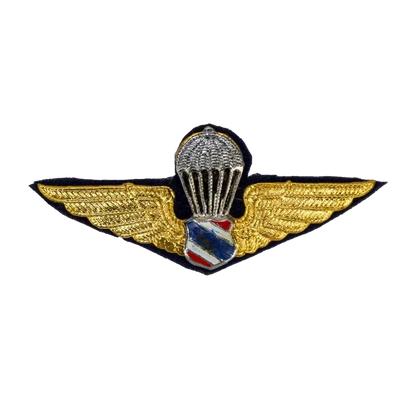 Royal Thai Police Basic Parachute Wings Badge, Item 2 - Army & Outdoors - Flags, Badges & Insignia