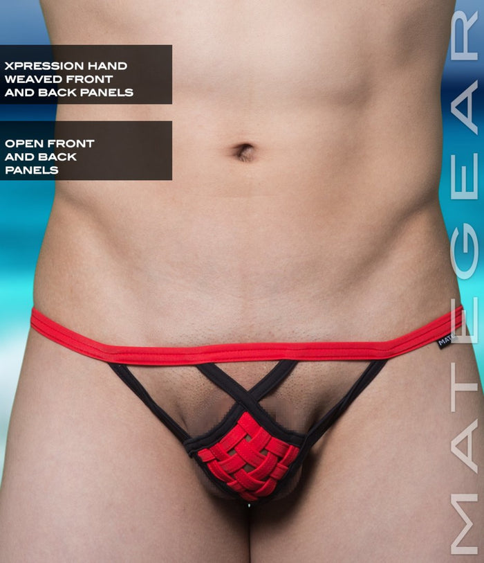 Sexy Men's Swimwear Xpression Mini Swim Bikini - Ran Jin (Hand Weaved Front and Back) - MATEGEAR - Sexy Men's Swimwear, Underwear, Sportswear and Loungewear