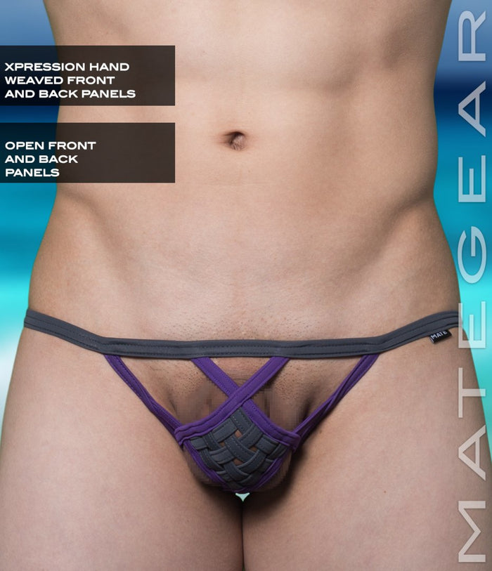Sexy Men's Swimwear Xpression Mini Swim Bikini - Ran Jin (Hand Weaved Front and Back) - MATEGEAR - Sexy Men's Swimwear, Underwear, Sportswear and Loungewear