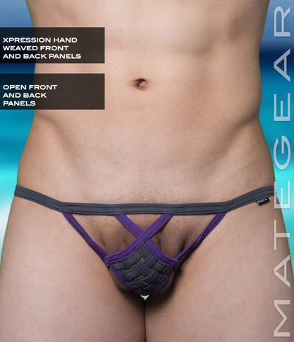 Sexy Men's Swimwear Xpression Mini Swim Bikini - Ran Jin (Hand Weaved Front and Back) - MATEGEAR - Sexy Men's Swimwear, Underwear, Sportswear and Loungewear